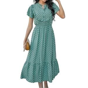 Women’s polka dot dress size size medium